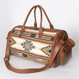 American Darling Duffel Saddle Blanket Genuine Leather Women Bag Western Handbag Purse