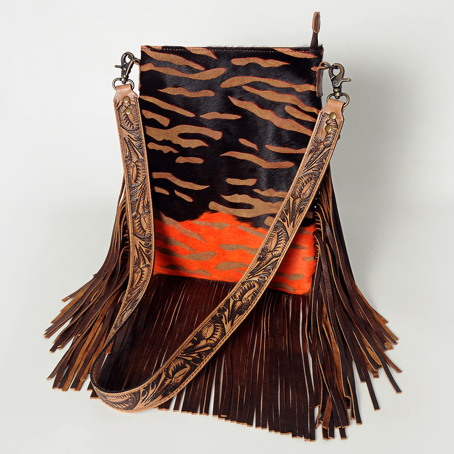 American Darling Large Crossbody Hair on Genuine Leather Western Women Bag Handbag Purse | for Cute - Uhorse
