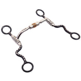 Bar H Equine Grazing Horse Mouth Bit Small Port W/Copper Mouth Tongue Relief | Bits for Horses | Horse Bit | Horse bits | Snaffle bits for Horses | Horse bits and bridles