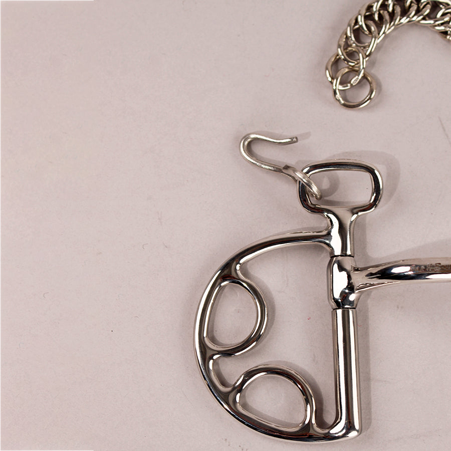 BAR H EQUINE Kimberwick Bit with Comfort Mouth & Copper Rings