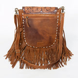 American Darling Large Crossbody Hand Tooled Genuine Leather women bag western handbag purse