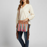 American Darling Signature Crossbody Hand Tooled Saddle Blanket Genuine Leather Women Bag Western Handbag Purse