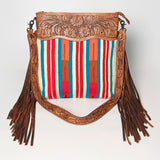 American Darling Signature Crossbody Hand Tooled Saddle Blanket Genuine Leather Women Bag Western Handbag Purse