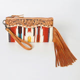American Darling Wristlet Hand Tooled Saddle Blanket Genuine Leather Western Women Bag | Handbag Purse | Women Wristlet Purse | Wristlet Purse | Travel Wristlet Purse | Leather Wristlet Purse | Clutch Wristlet Purse