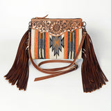 American Darling Cross Body Saddle Blanket Genuine Leather Women Bag Western Handbag Purse