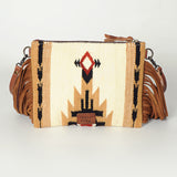 American Darling Cross Body Saddle Blanket Genuine Leather Women Bag