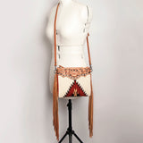 American Darling Cross Body Saddle Blanket Genuine Leather Women Bag