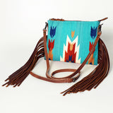 American Darling Cross Body Hand Tooled Saddle Blanket Genuine Leather women bag western handbag purse