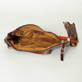 American Darling Wristlet Hand Tooled Saddle Blanket Genuine Leather Western Women Bag | Handbag Purse | Women Wristlet Purse | Wristlet Purse | Travel Wristlet Purse | Leather Wristlet Purse | Clutch Wristlet Purse
