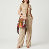 American Darling Signature Crossbody Hand Tooled Saddle Blanket Genuine Leather women bag western handbag purse