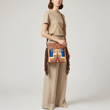 American Darling Signature Crossbody Hand Tooled Saddle Blanket Genuine Leather women bag western handbag purse