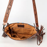 American Darling Signature Crossbody Hand Tooled Saddle Blanket Genuine Leather women bag western handbag purse