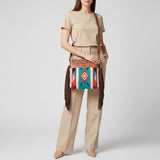 American Darling Signature Crossbody Hand Tooled Saddle Blanket Genuine Leather women bag western handbag purse