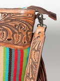 American Darling Signature Crossbody Hand Tooled Saddle Blanket Genuine Leather women bag western handbag purse