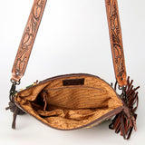 American Darling Signature Crossbody Hand Tooled Saddle Blanket Genuine Leather women bag western handbag purse