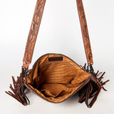 American Darling Signature Crossbody Hand Tooled Saddle Blanket Genuine Leather women bag western handbag purse