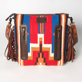 American Darling Signature Crossbody Hand Tooled Saddle Blanket Genuine Leather women bag western handbag purse