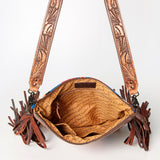 American Darling Signature Crossbody Hand Tooled Saddle Blanket Genuine Leather women bag western handbag purse