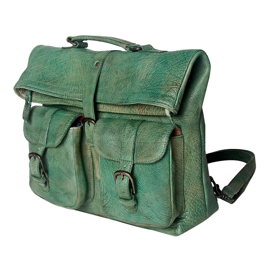 Never Mind Nmbgz123B Briefcase Vintage Handmade Genuine Cowhide by Hilason – Cowboy and equestrian accessories