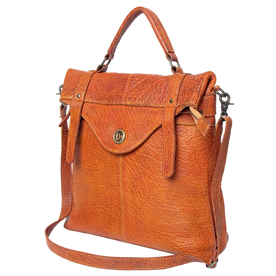 Never Mind Nmbgz127A Tote Vintage Handmade Genuine Cowhide Leather by Hilason – Cowboy and equestrian accessories