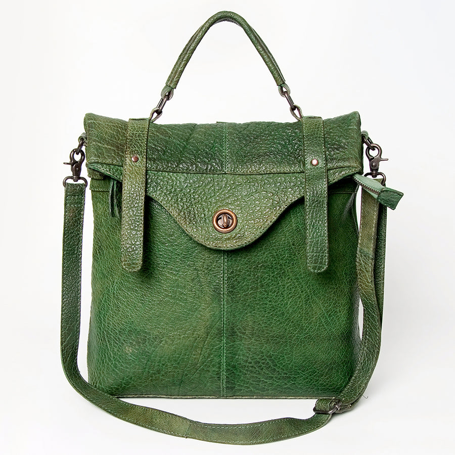 Never Mind Nmbgz127B Tote Vintage Handmade Genuine Cowhide Leather Women Bag Western Handbag Purse