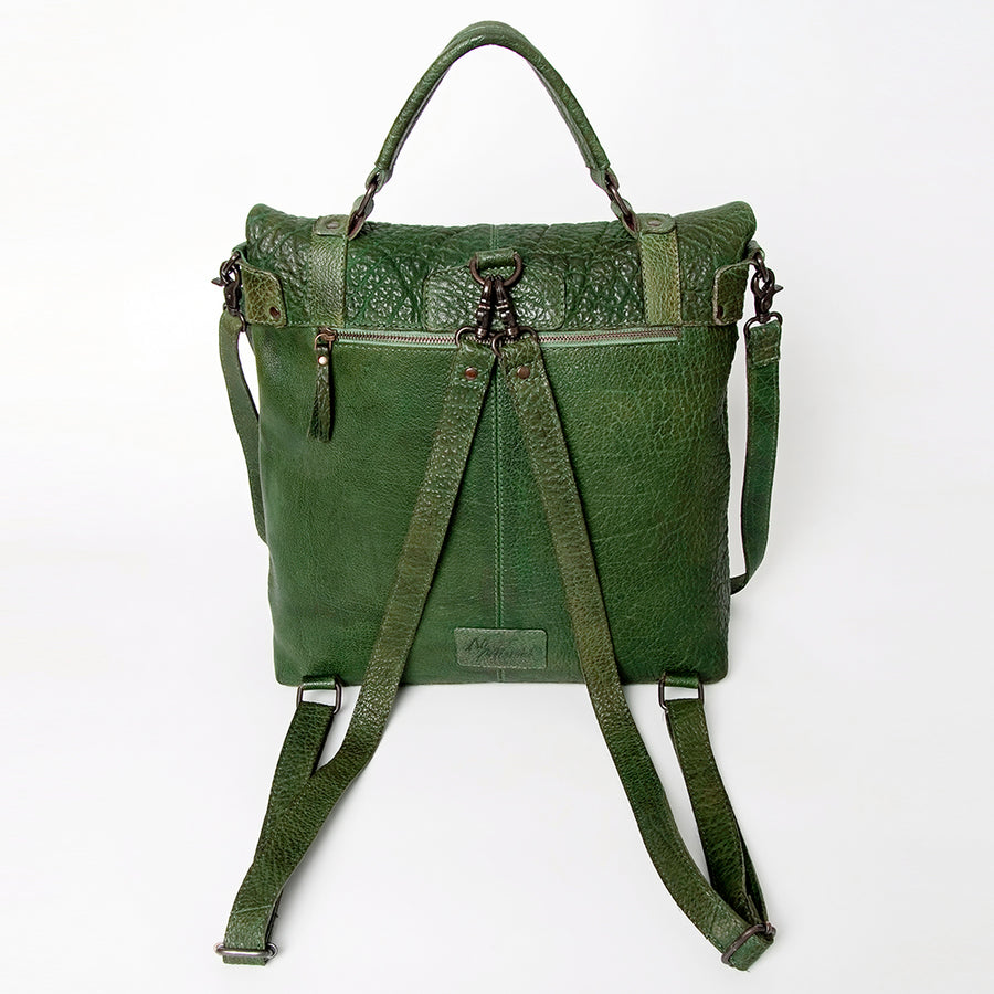 Never Mind Nmbgz127B Tote Vintage Handmade Genuine Cowhide Leather Women Bag Western Handbag Purse