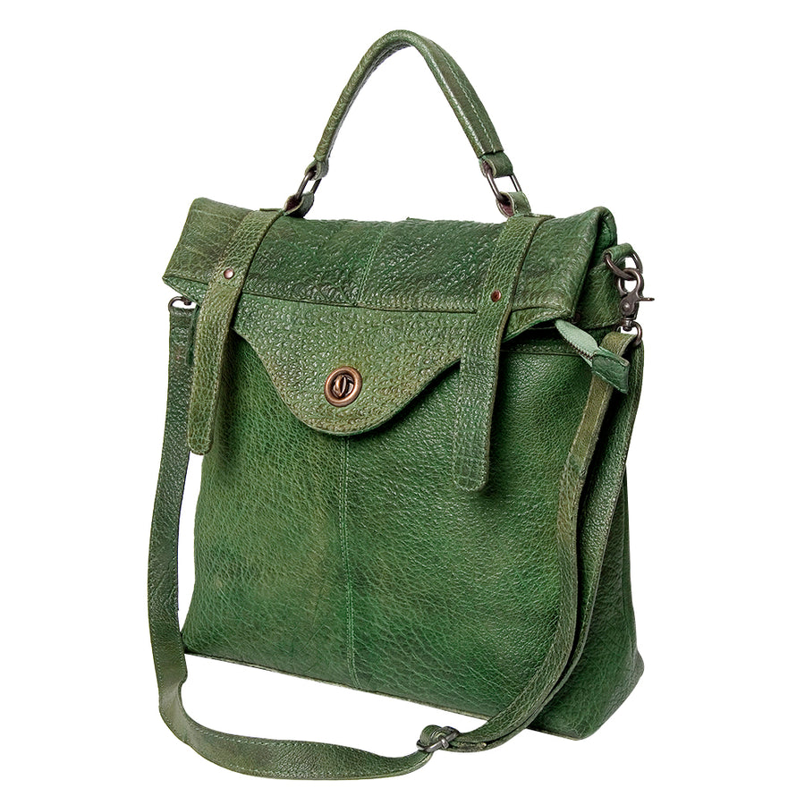 Never Mind Nmbgz127B Tote Vintage Handmade Genuine Cowhide Leather by Hilason – Cowboy and equestrian accessories