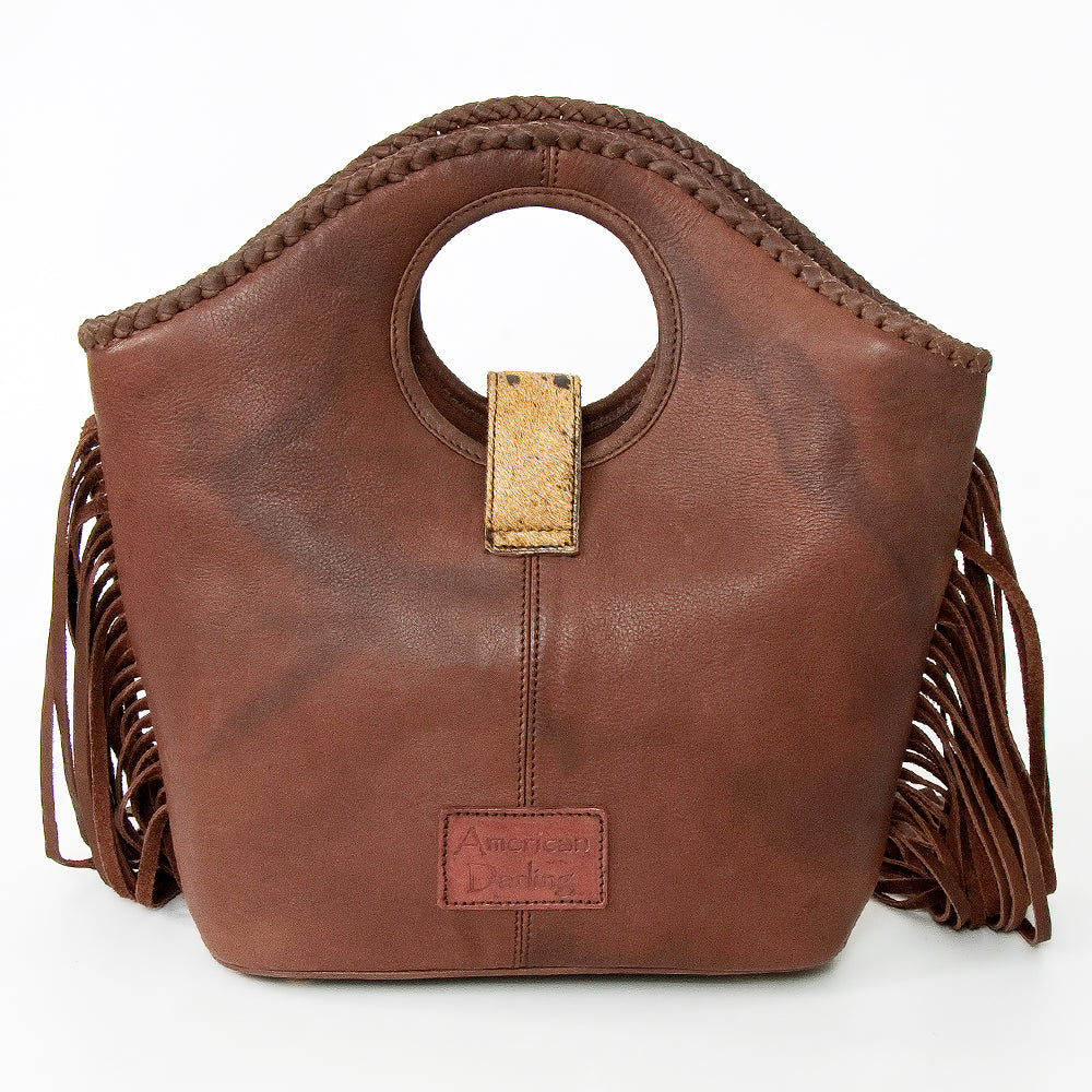 American Darling ADBGD158 Bucket Hair-On Genuine Leather Women Bag Western Handbag Purse