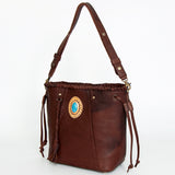 American Darling ADBGD160A Bucket Genuine Leather women bag western handbag purse