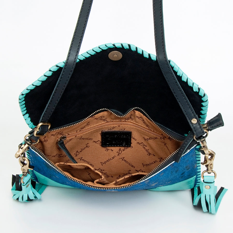 American Darling Crossbody Embossed Genuine Leather Western Women Bag Handbag Purse | for Cute