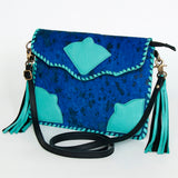 American Darling Crossbody Hair on Genuine Leather Western Women Bag | Handbag Purse for Cute - Uhorse
