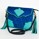 American Darling Crossbody Hair on Genuine Leather W. Women Bag | by Hilason – Cowboy and equestrian accessories