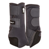 Classic Equine Lightweight Legacy2 Hind Sports Horse Boots Charcoal