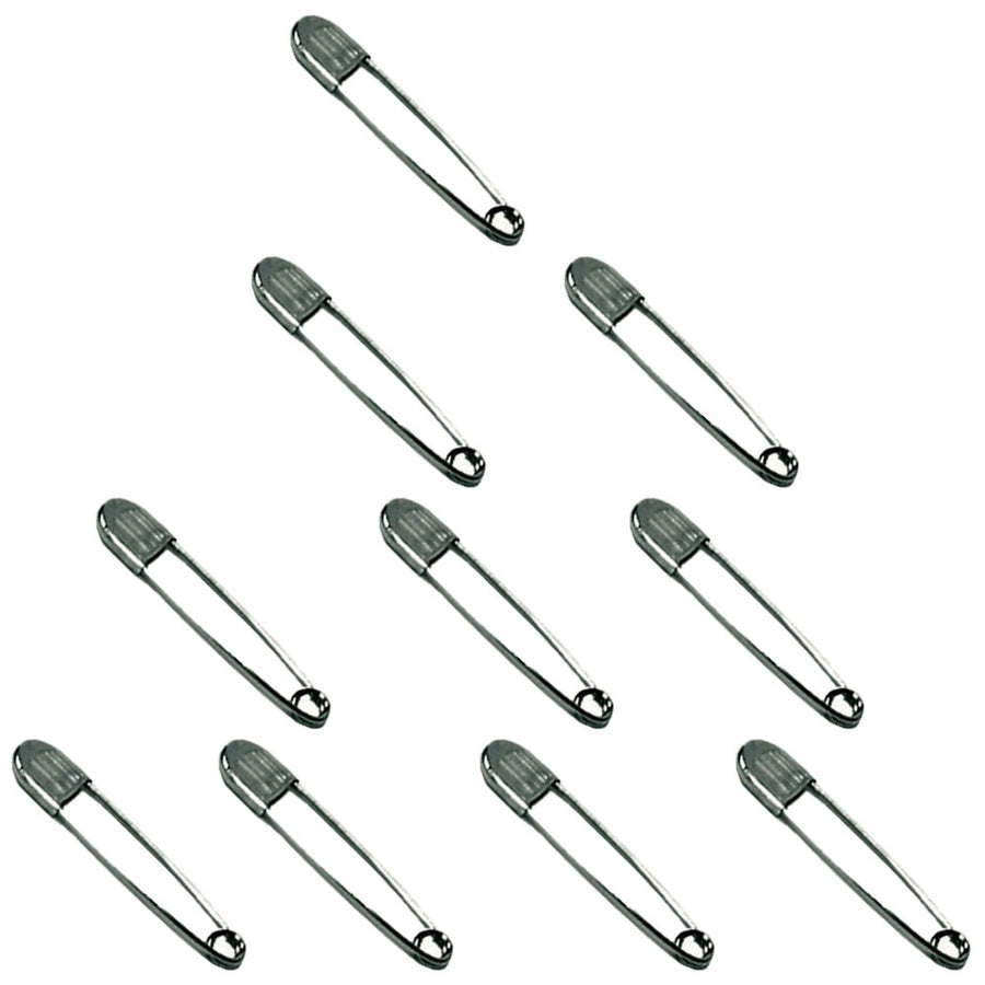 Hilason 2 1/4 Inch Bandage Safety Pin Nickel Plated - Uhorse