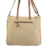 OHLAY KB184 TOTE Upcycled Wool Upcycled Canvas Hair-on Genuine Leather women bag western handbag purse