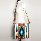 American Darling Large Crossbody Saddle Blanket Genuine Leather women bag western handbag purse