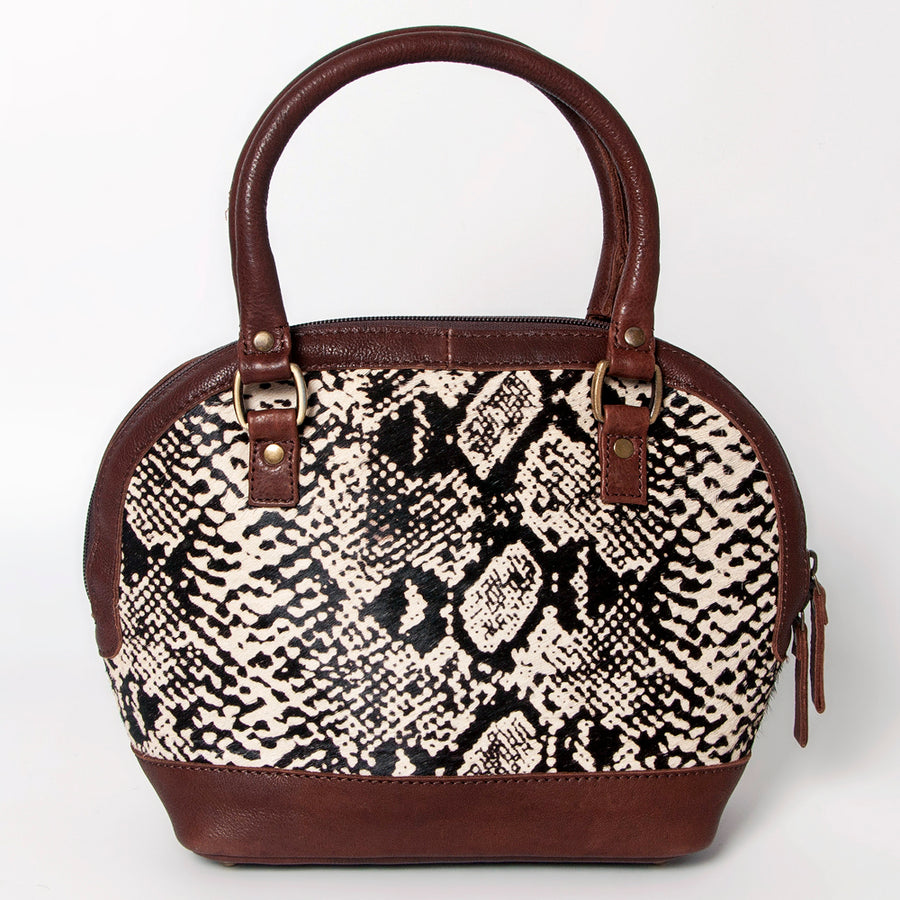 American Darling Tote Bag Hair-On Cowhide Vegetable-Tanned Genuine Leather Premium Western Handbag