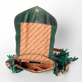 American Darling Messenger Hand Tooled Genuine Leather women bag western handbag purse