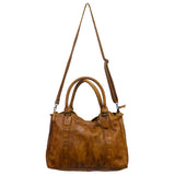 Never Mind Nmbgm127B Tote Vintage Handmade Genuine Cowhide Leather Women Bag Western Handbag Purse