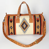 ADBG870C American Darling Hand Tooled Saddle Blanket Genuine Leather Women Bag Western Handbag Purse