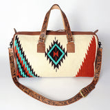 ADBG870D American Darling Saddle Blanket Genuine Leather Women Bag Western Handbag Purse