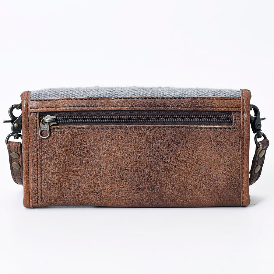 American Darling Wallet for Women, Hair-On Cowhide, Genuine Western Leather, Well-Compartmentalized Clutch with YKK Zipper