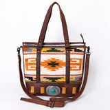 American Darling Saddle Blanket Genuine Leather Women Bag Western Handbag Purse