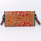 American Darling Wallet Hand Tooled Genuine Leather women bag western handbag purse