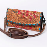 American Darling Wallet Hand Tooled Genuine Leather women bag western handbag purse