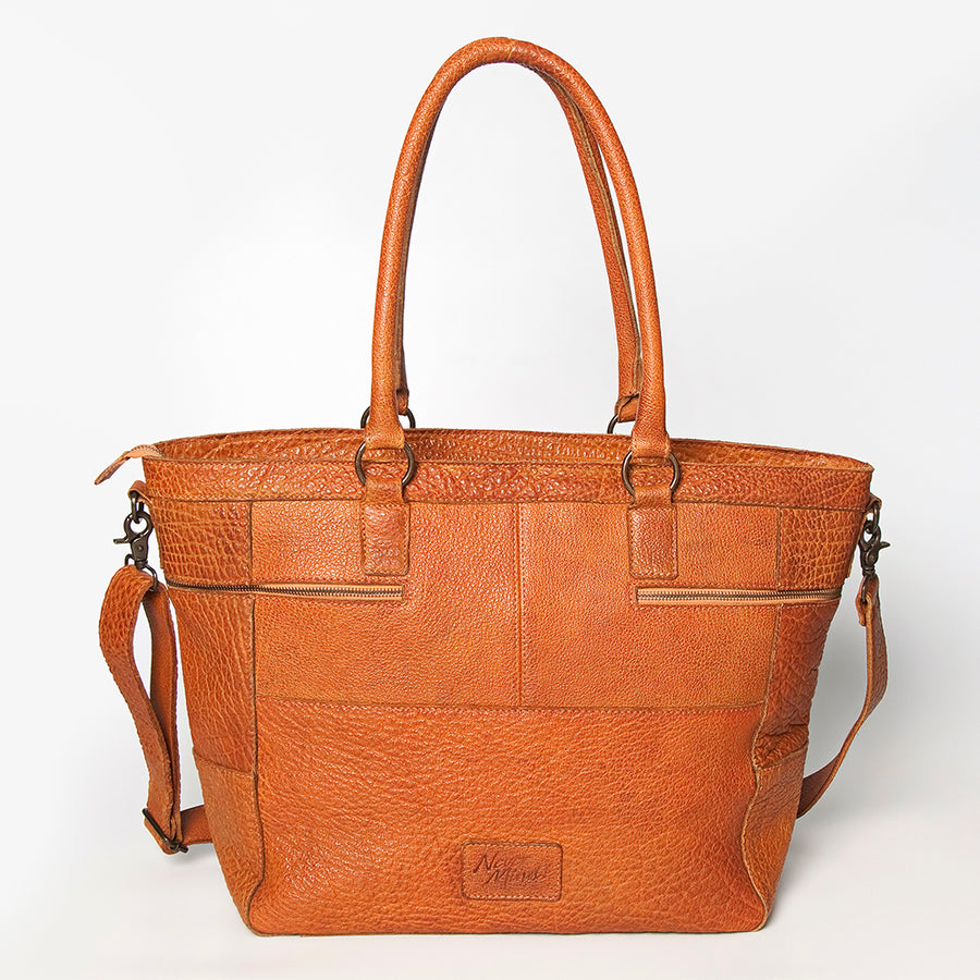 Never Mind Nmbgz126B Tote Vintage Handmade Genuine Cowhide Leather Women Bag Western Handbag Purse