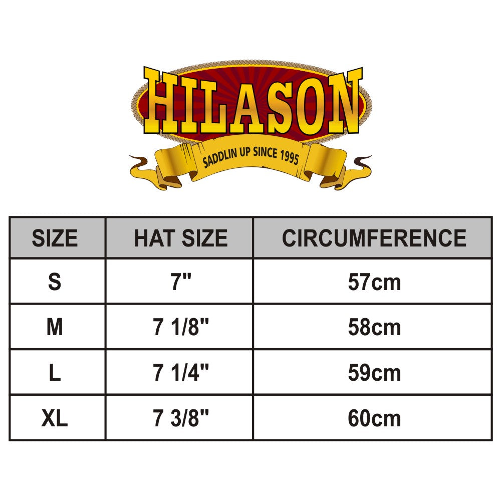 Hilason Crazy Horse Cow Leather Cowboy Hat Chocolate Brown