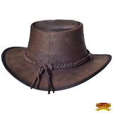 Crazy Horse Cow Suede Chocolate Brown Cowboy Hat Hilason