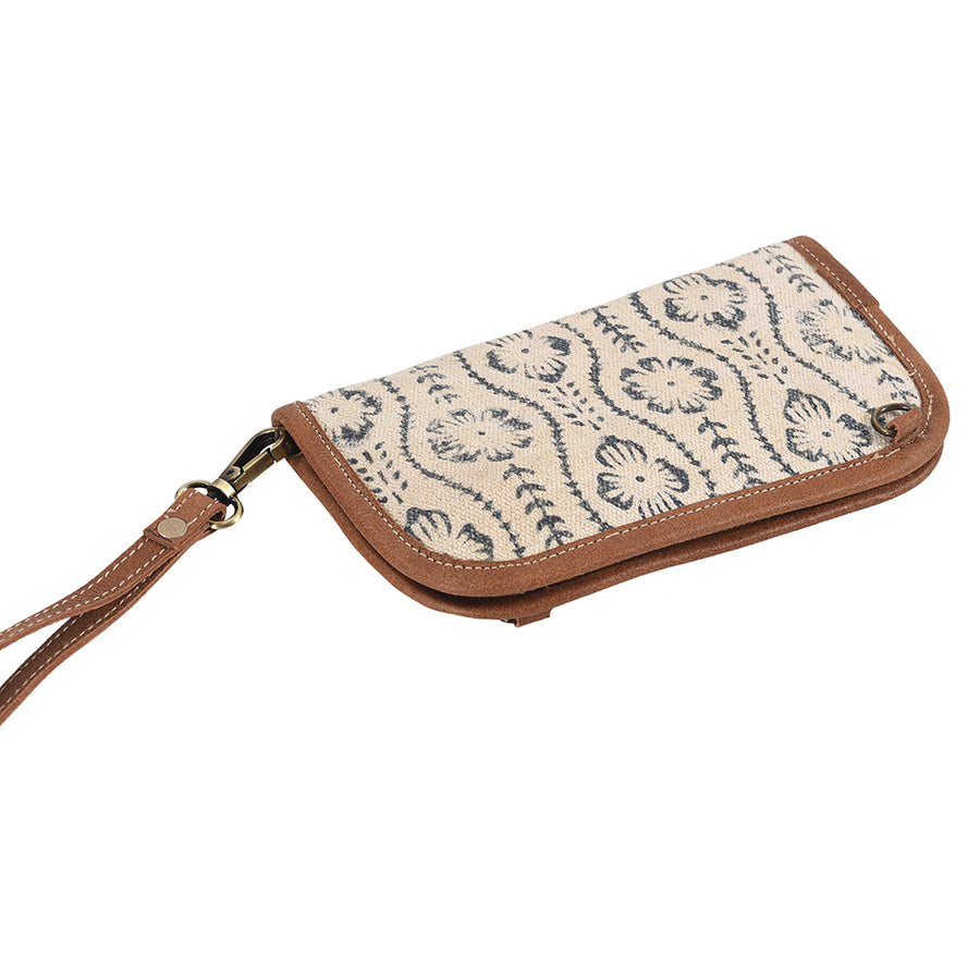 OHLAY Cross Body Upcycled Wool Genuine Leather Women Bag Western Handbag Purse Womens Handbags Belt for Canvas Purses Summer