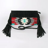 American Darling ADBG1128A Cross Body Ii Saddle Blanket Genuine Leather women bag western handbag purse